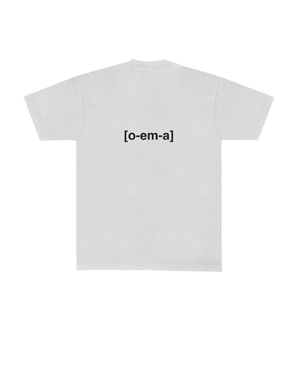 White OMA band T-Shirt